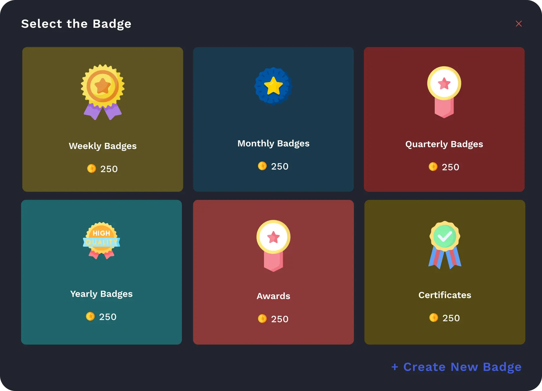 Customizable Rewards & Badges image